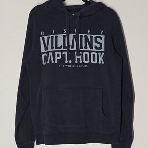 Disney × NEFF Villains Captain Hook The World Is Yours Hoodie Long Sleeve Size S